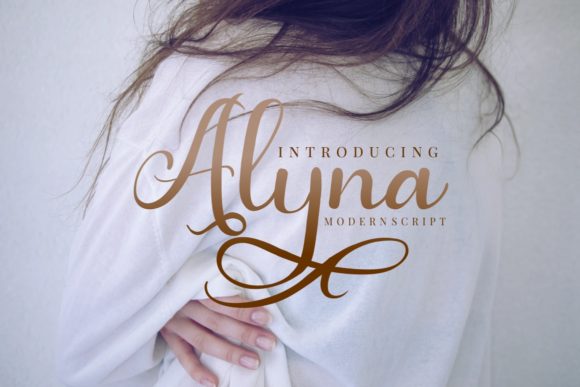 Alyna Font: Handwritten Elegance for Makers