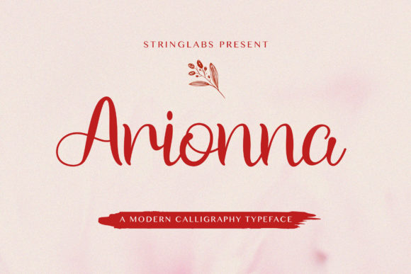 Arionna Font for Creative Makers