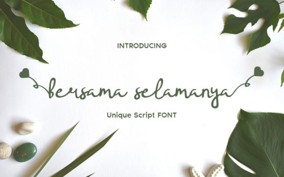 Bersama Selamanya Font Review