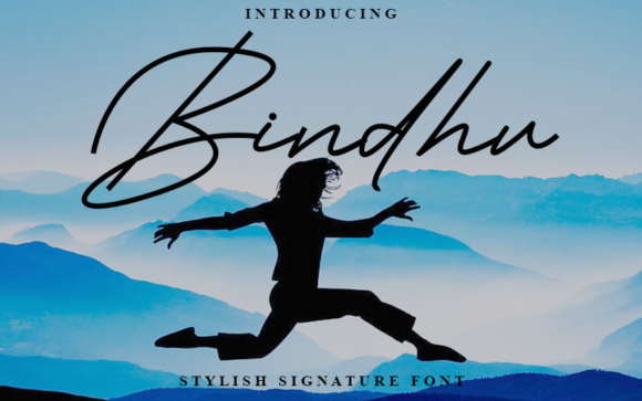 Bindhu: Luxurious Script Font for Creative Campaigns