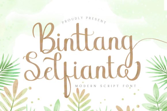 Binttang Selfianto Font for Creative Projects