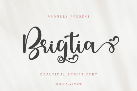 Brigtia Font: Elegant Script for Creative Projects