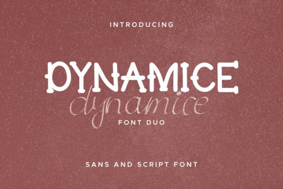 Dynamice Font for Creative Design