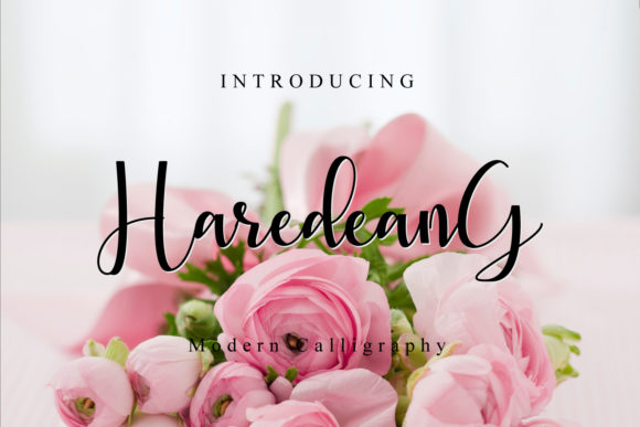 Haredeang: A Script Font for Elegant Branding