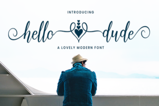 Hello Dude Font for Business Branding