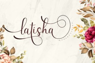 Latisha Font: Elegant Script for Digital Campaigns