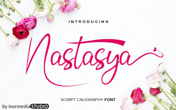 Nastasya Font: A Friendly Script for Editorial Design