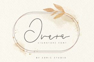 Overa: A Script Font for Elegant Design