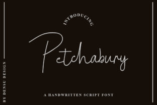 Petchabury Font for Creative Makers