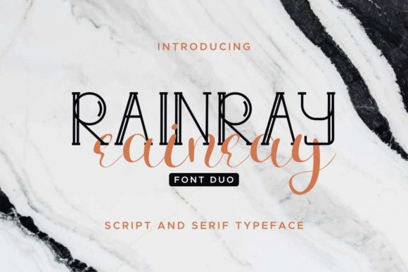 Rainray Font: Elegant Script for Creative Makers