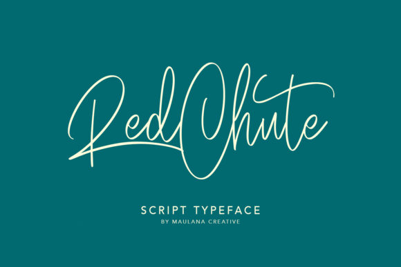 Red Chute Font: Elegant Script for Designers