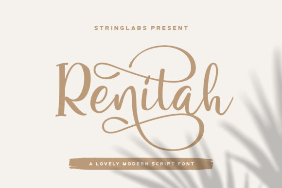 Renitah Font: Elegant Script for Creative Makers