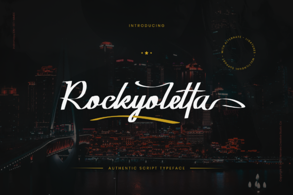 Rockyoletta: A Stylish Script Font