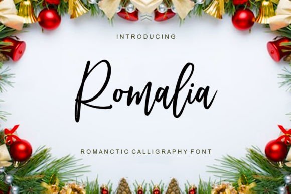 Romalia: A Handwritten Font for Creative Marketing