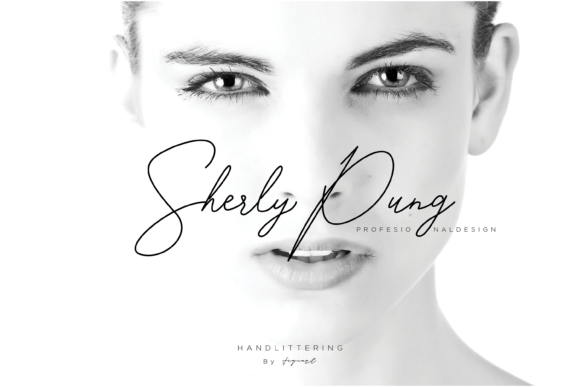 Sherly Pung Font for Creative Design