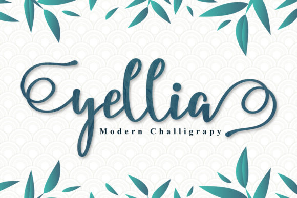 Yellia Font: Elegant Script for Editorial Design