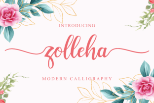 Zolleha Font: Elegant Script for Crafters